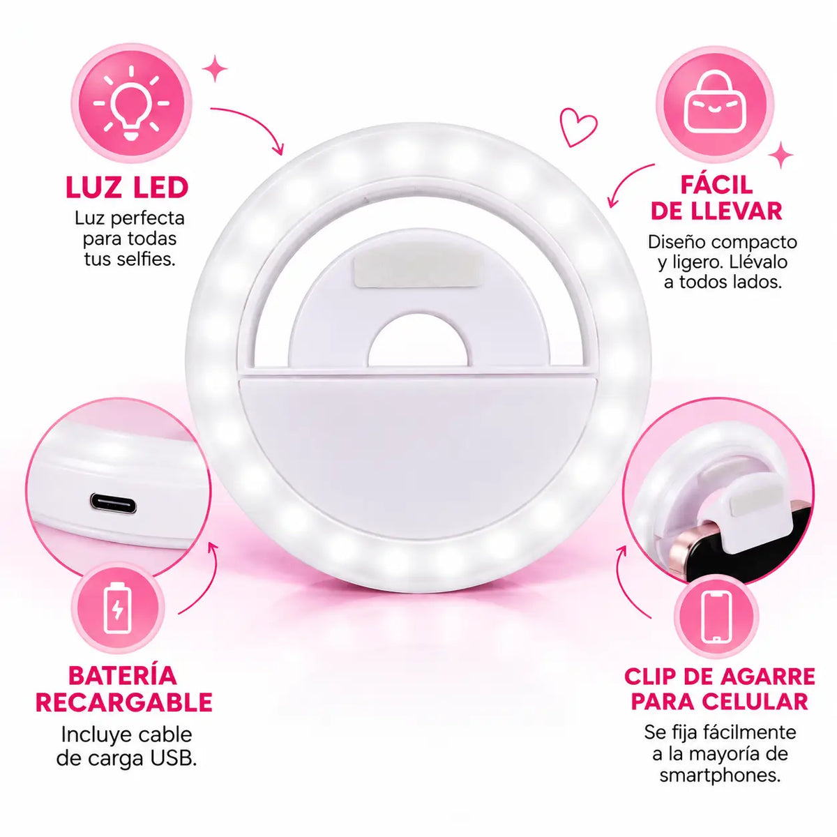 Aro de Luz para Celular