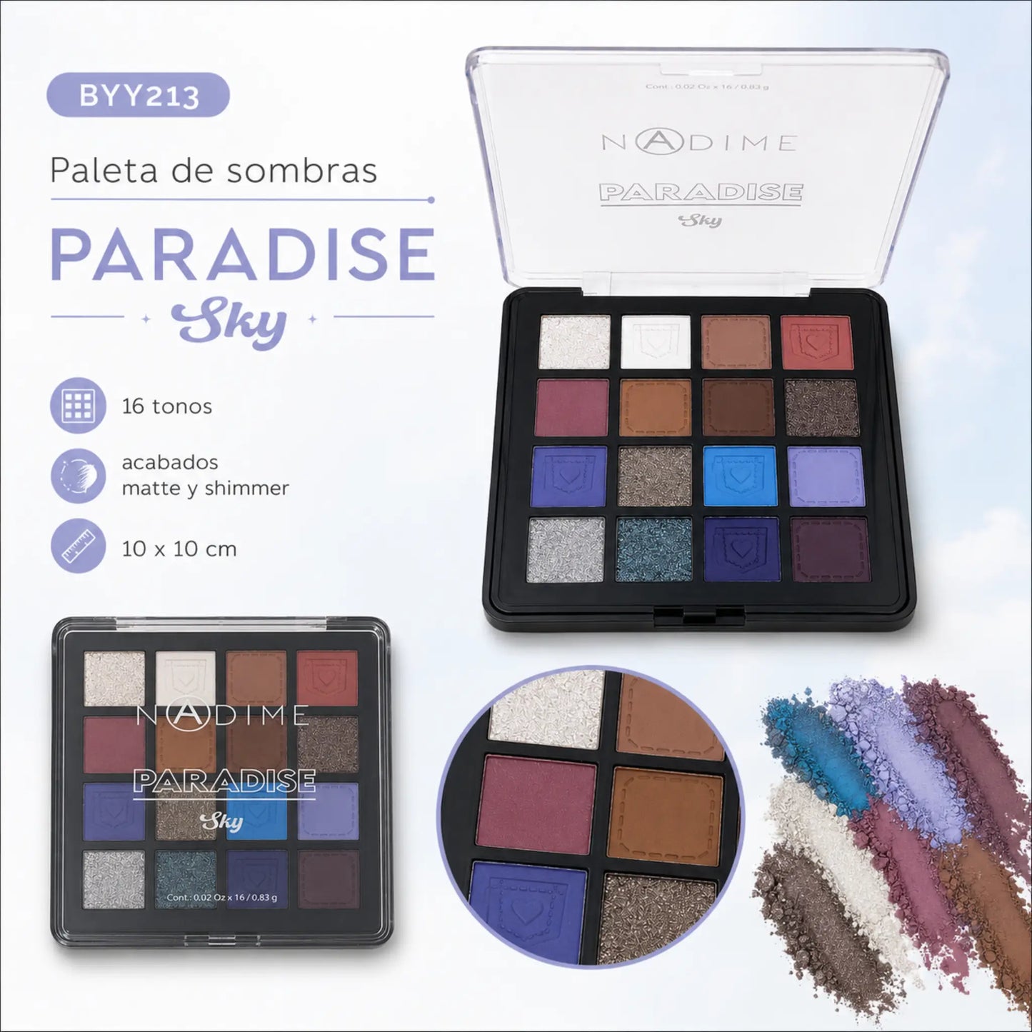 Paradise Sky – Paleta de Sombras