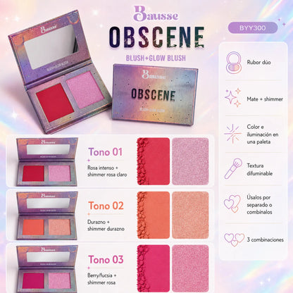 Obscene Blush + Glow