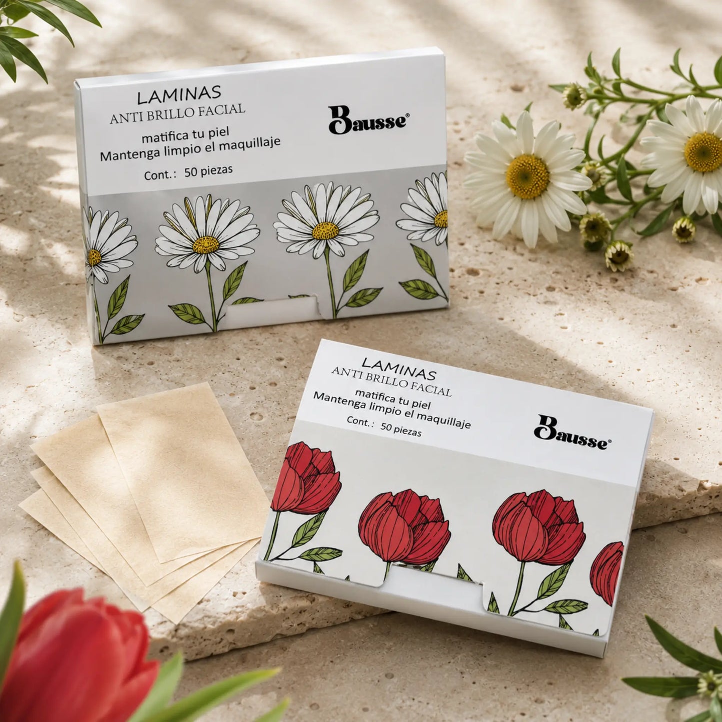 Láminas Anti Brillo Facial