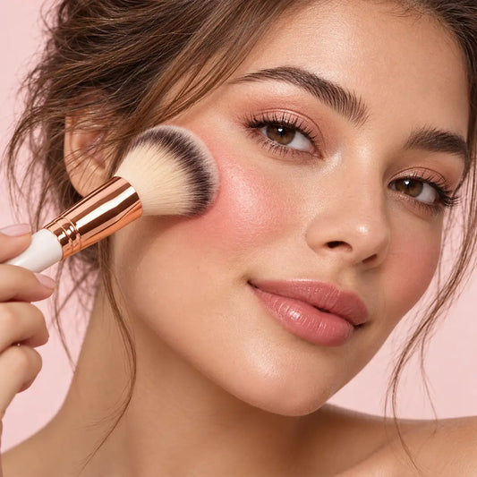 Set de 12 Brochas de Maquillaje con Estuche