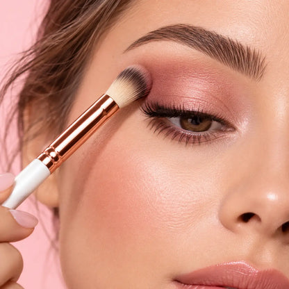 Set de 12 Brochas de Maquillaje con Estuche