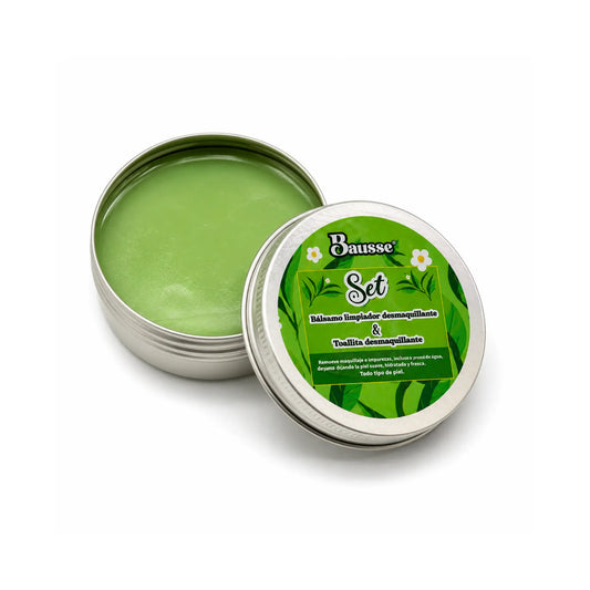 Set Desmaquillante de Té Verde Natural