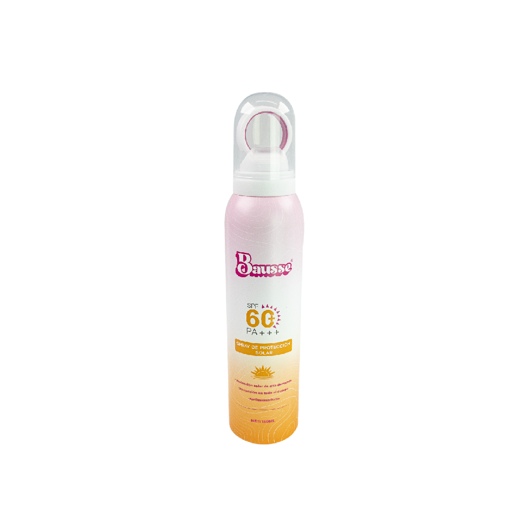 Spray de Protección Solar SPF 60 para proteger la piel de los rayos solares.