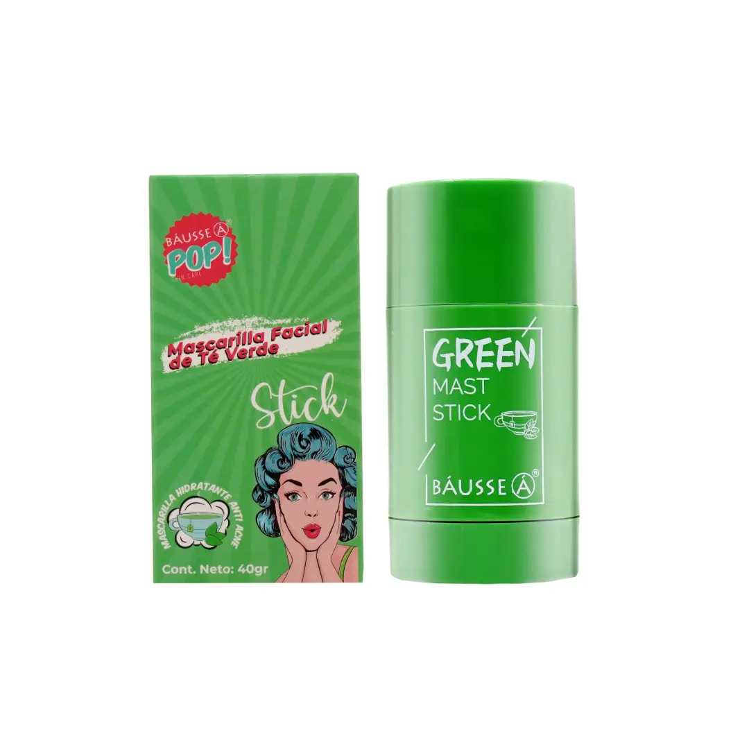 Mascarilla facial en barra Té Verde y Berenjena