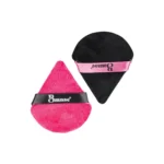 Duo Esponja Triangular para aplicar maquillaje de manera uniforme y profesional.