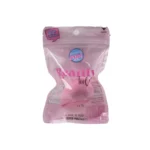 M1873 Esponja de maquillaje con silicón y textura suave para aplicar base y corrector.